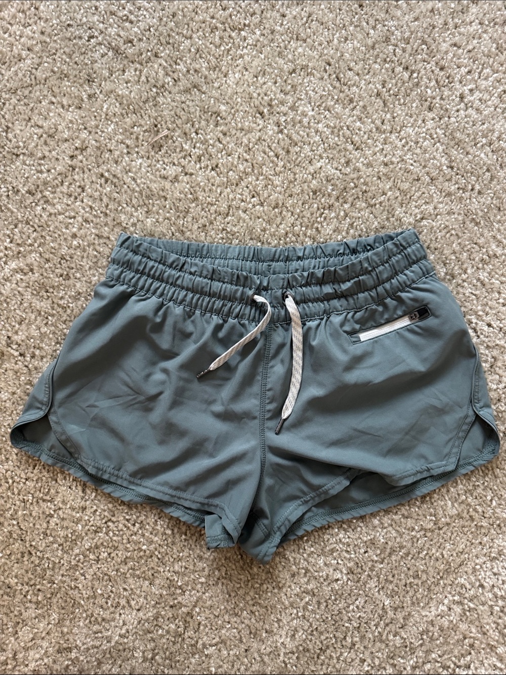 Vuori Women’s Athletic Shorts - Slate Blue